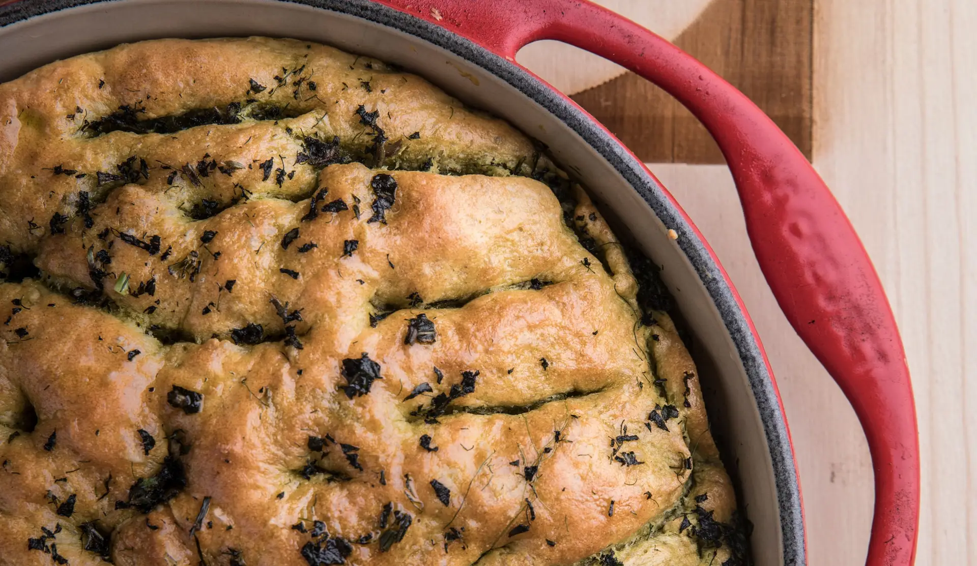 Como fazer: Foccacia de trigo barbela