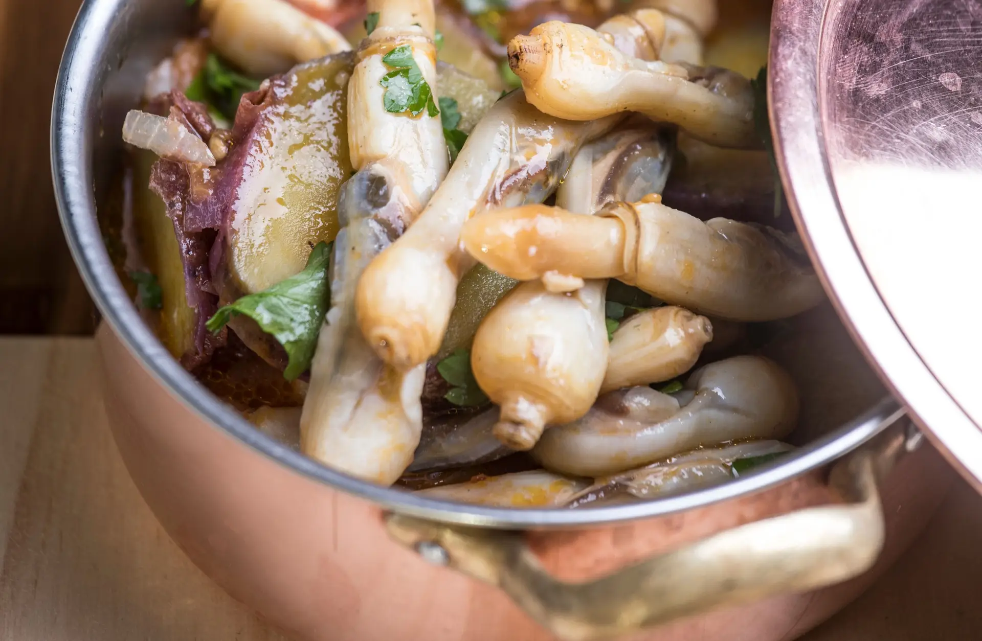 Como fazer: Lingueirão com batata-doce