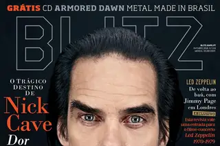NICK CAVE NA CAPA DA BLITZ DE OUTUBRO, JÁ NAS BANCAS