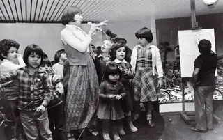 A cantar para crianças, em 1979