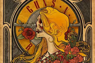 Agora sim, um poster como deve ser do concerto dos Guns N' Roses em Portugal
