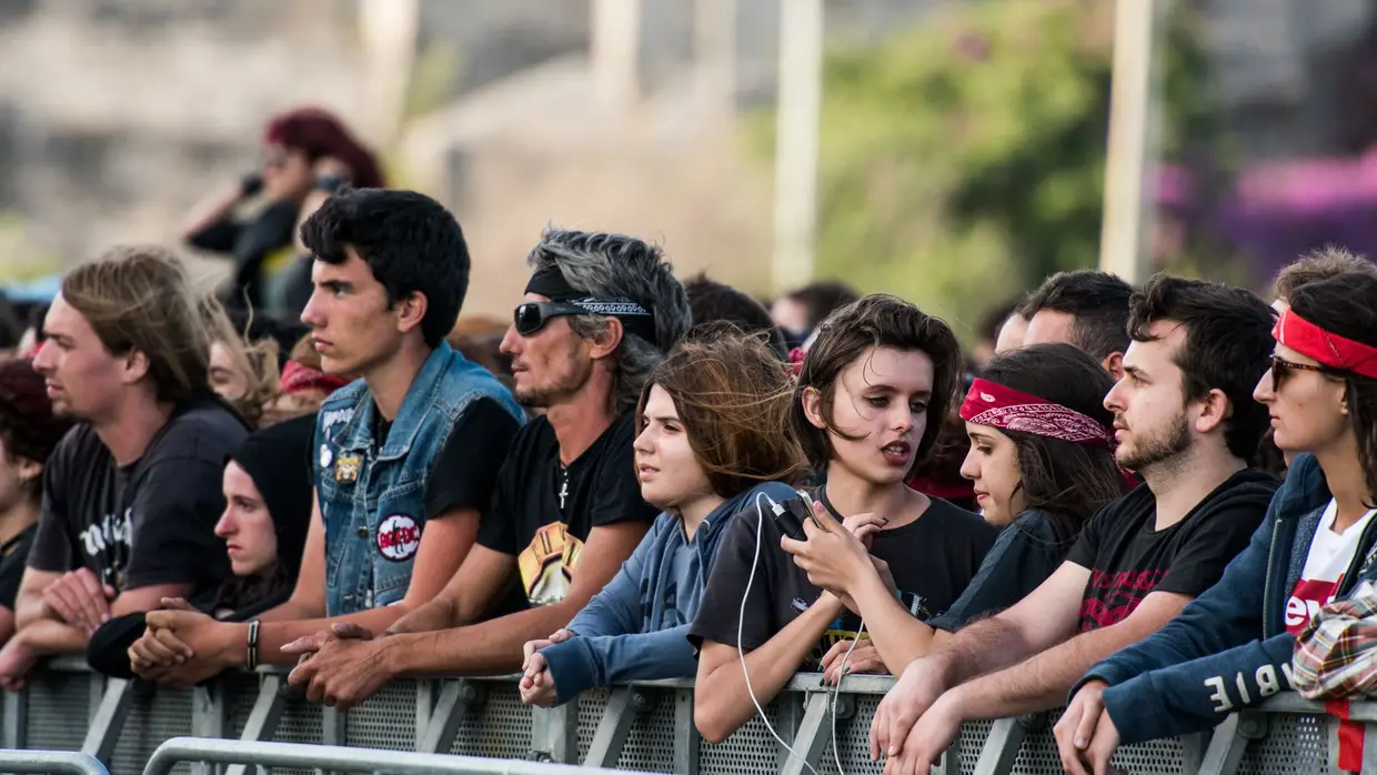 Ambiente no Passeio Marítimo de Algés