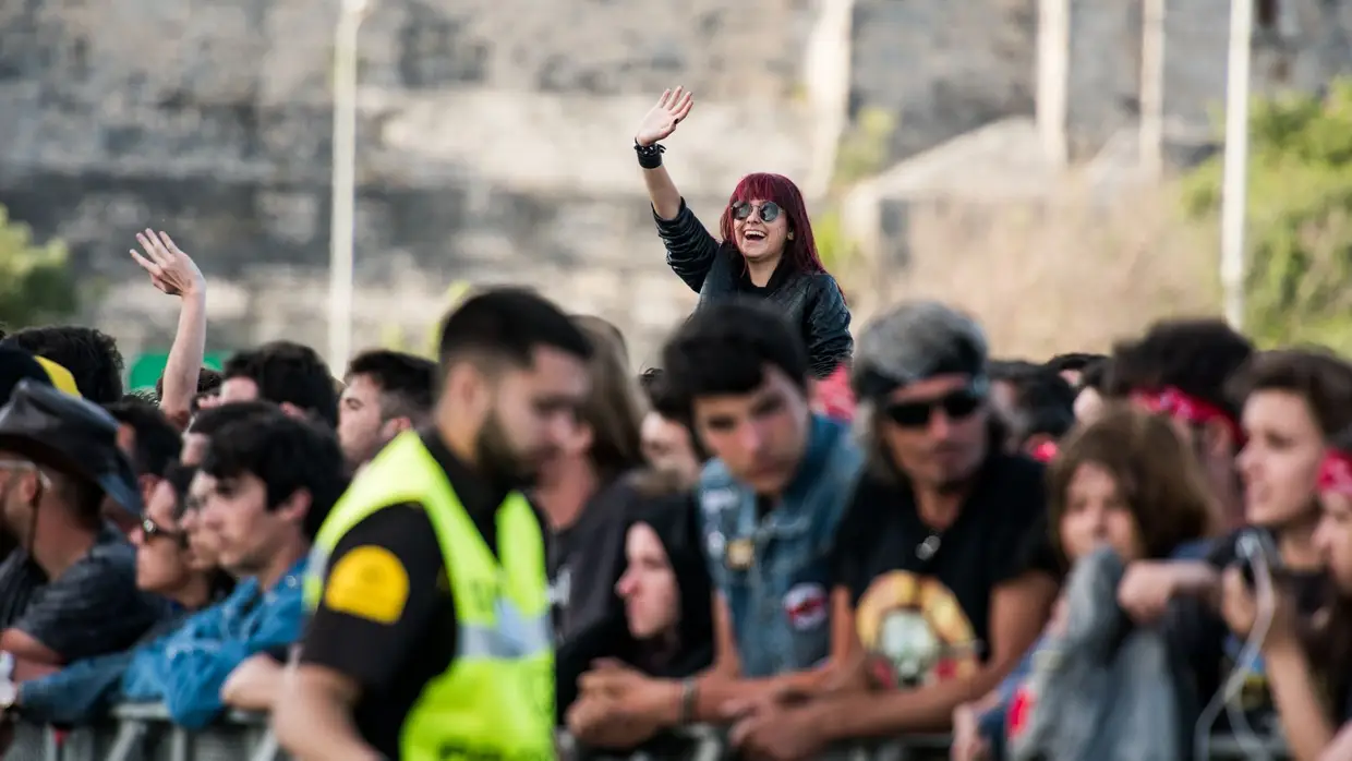 Ambiente no Passeio Marítimo de Algés