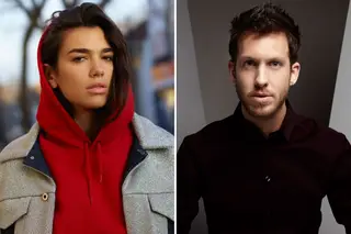 Dua Lipa e Calvin Harris juntos? Chama-se 'One Kiss' e está aqui