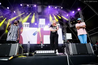 Sem Valete, Língua Franca deram "beijo no coração" do Rock in Rio