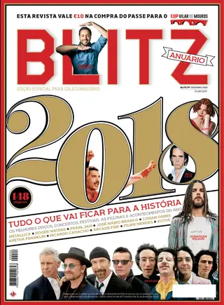 BLITZ especial já nas bancas: o grande anuário de 2018 com 148 páginas