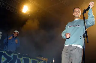 Sam the Kid ao vivo em 2002