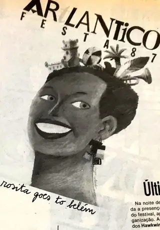 Rosita, a 'cara' dos cartazes de promoção do festival, agora transferido para Belém, em Lisboa