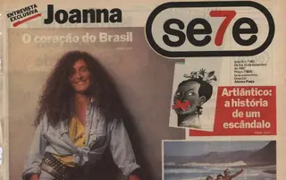 Artlântico: a história de um escândalo. Capa do 'Sete' de 9 de setembro de 1987. Lá dentro, um trabalho assinado por António Macedo e Viriato Teles