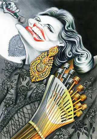 O prémio de Melhor Caricatura foi atribuído ao português António Santos-Santiagu