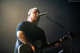 A foto da vénia com que os Pixies agradeceram a Lisboa depois do concerto no Campo Pequeno