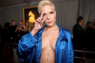 Halloween antecipado: Halsey vestiu-se de Marilyn Manson, Avril Lavigne foi de Madonna