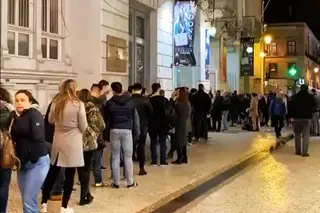 Madonna no Coliseu de Lisboa: a foto do público do segundo concerto visto a partir do palco