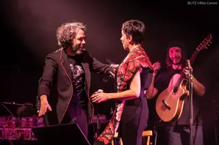 Teresa Salgueiro cantou com Patrick Watson no Coliseu de Lisboa