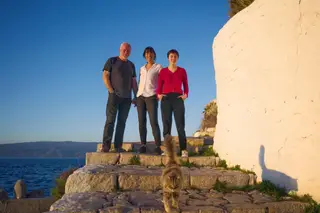 Com a família reunida, David Gilmour dos Pink Floyd partilha mais um 'live' a partir de sua casa