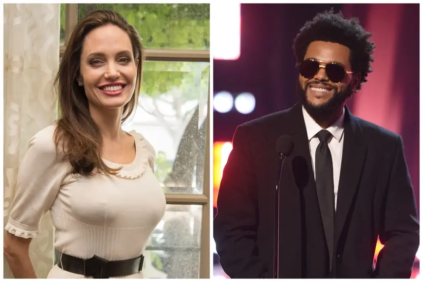 BLITZ - The Weeknd e Angelina Jolie jantaram juntos. E já ...