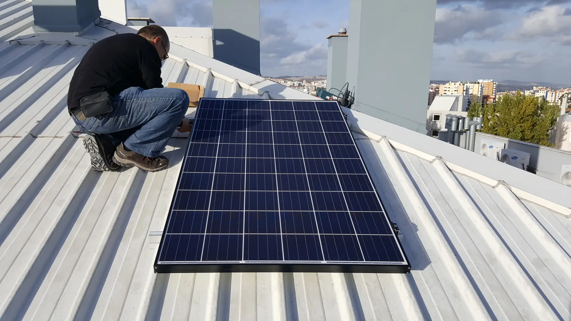 Painel solar fotovoltaico