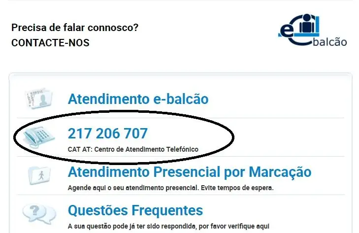 ÚLTIMA HORA – O número de contacto das Finanças mudou