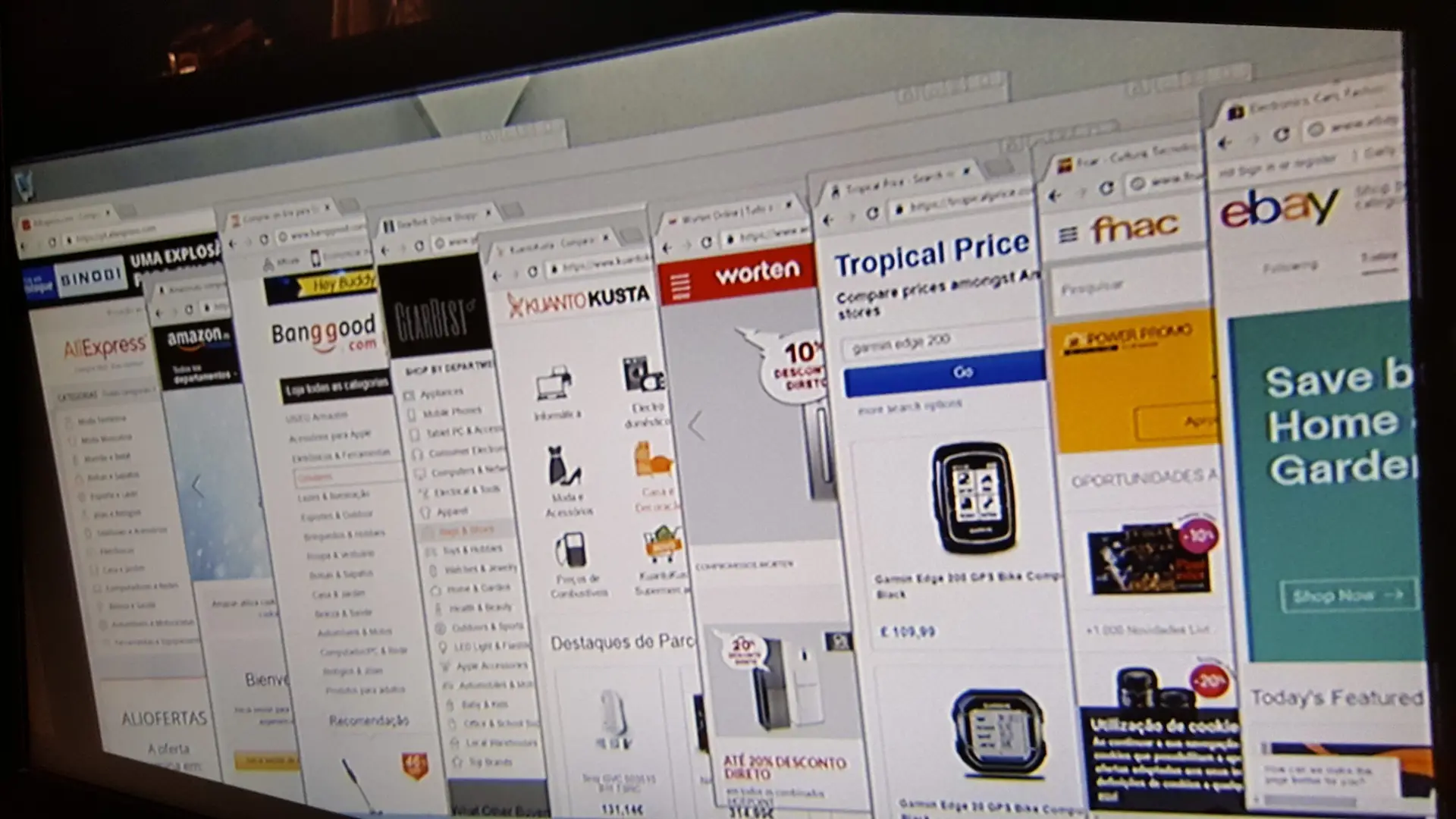 Lista de sites internacionais onde pode fazer compras online