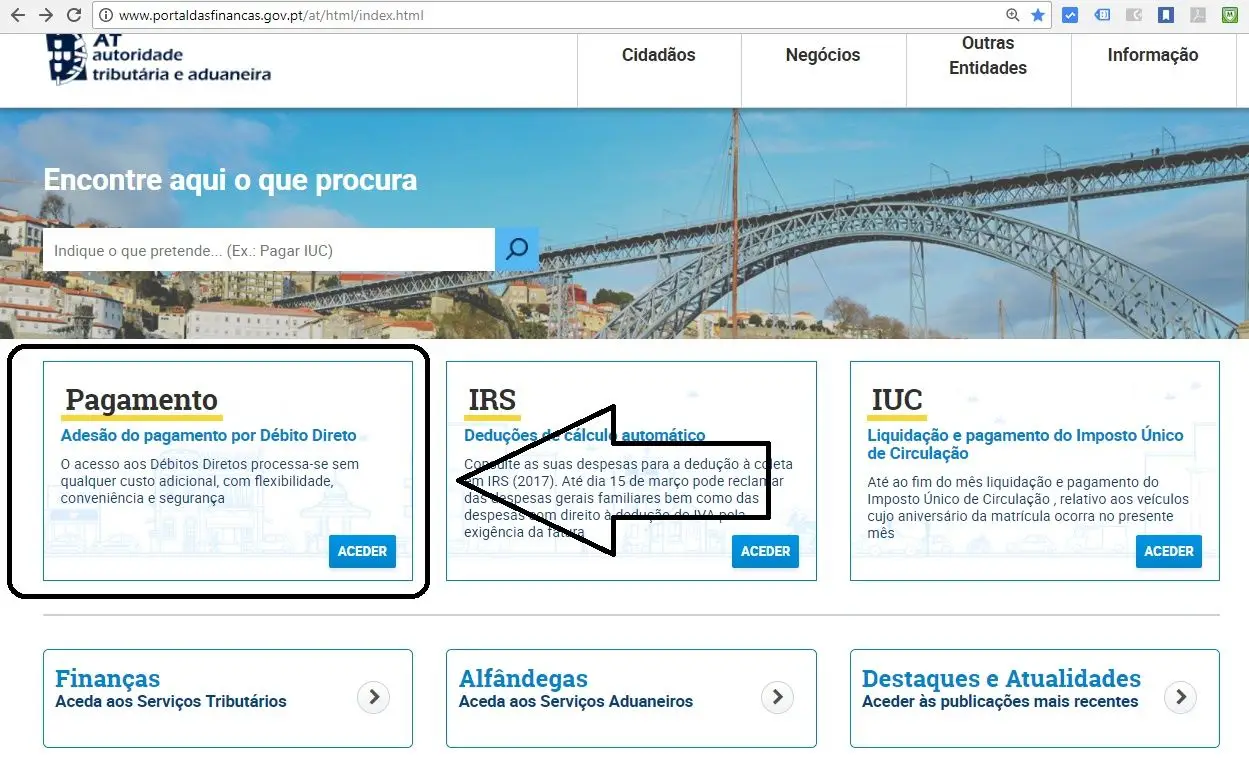 Já pode pagar os impostos por débito direto (passo-a-passo)