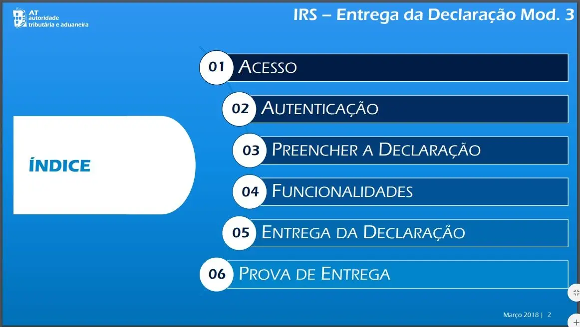 IRS 2018 – Manual de instruções passo-a-passo