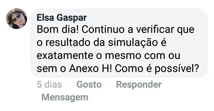 IRS – Com Anexo H ou sem, o resultado é o mesmo. Está certo?