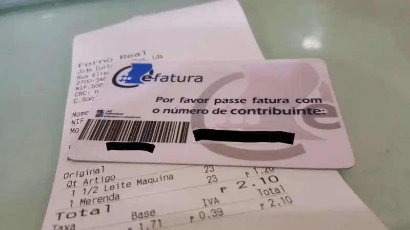 Uma vantagem inesperada por pedir fatura com NIF