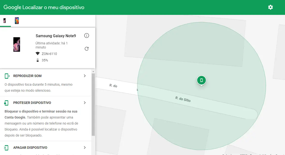 Como encontrar o seu telemóvel Android perdido ou roubado