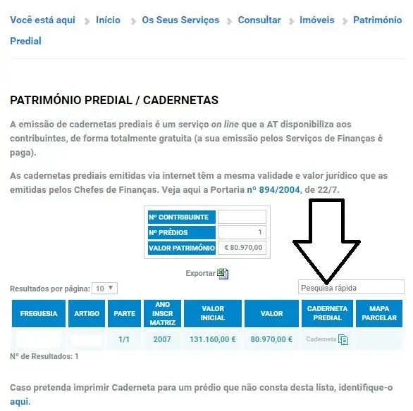 Baixar o IMI – Como imprimir a Caderneta Predial