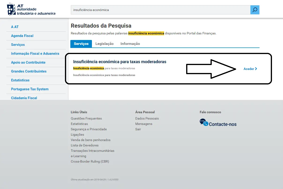 Quer saber se tem Insuficiência Económica nas Finanças?