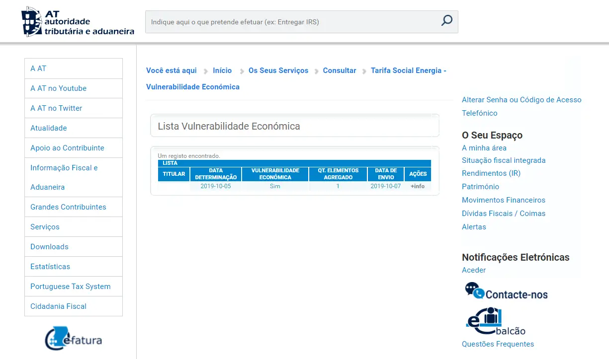 Como posso saber se tenho direito à tarifa social de eletricidade?