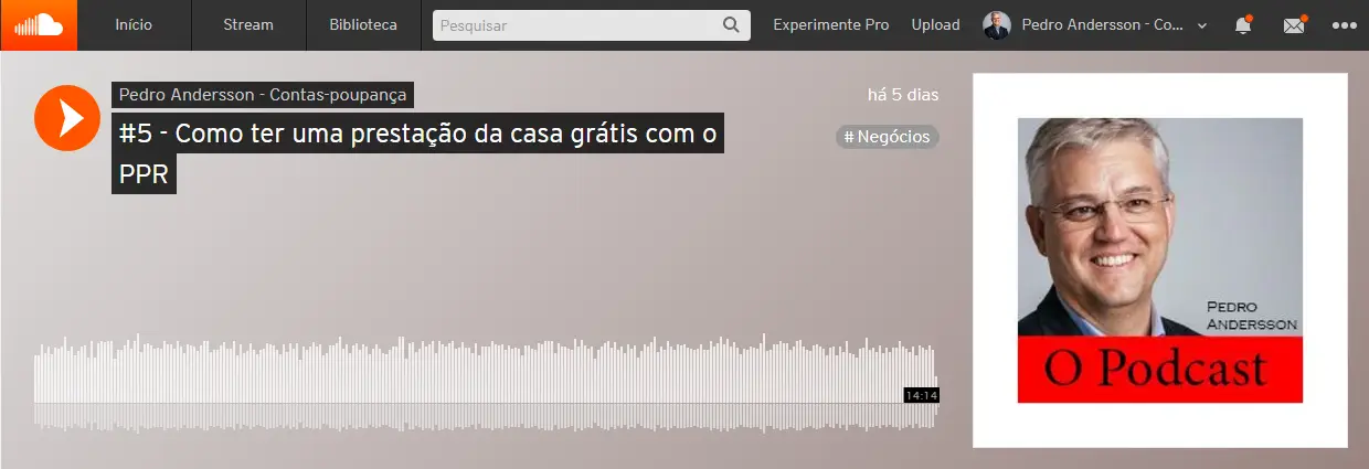 Podcast #5 – Como ter uma prestação da casa GRÁTIS por ano com um PPR