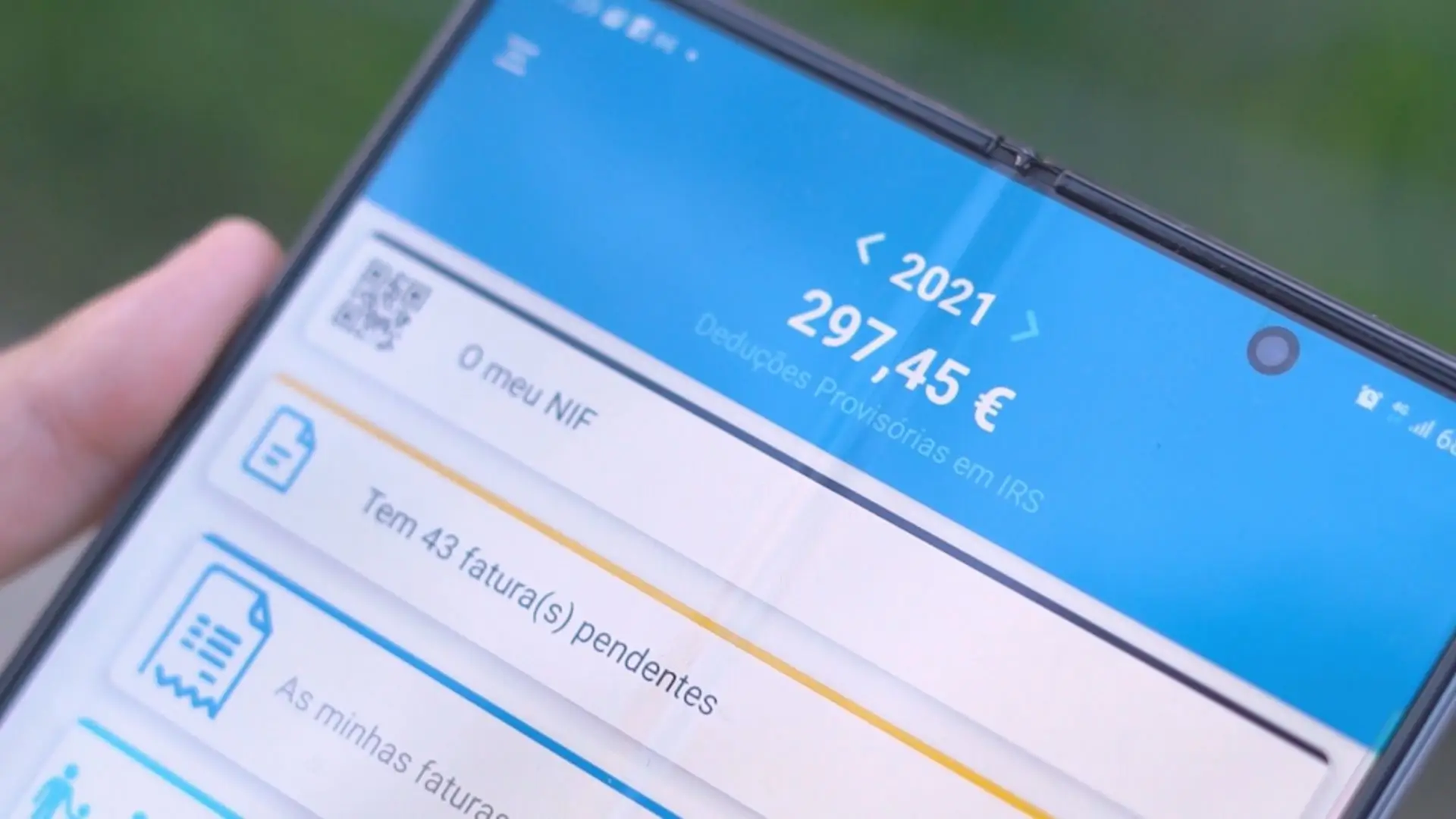 IRS | Como corrigir e validar as faturas no e-fatura no telemóvel