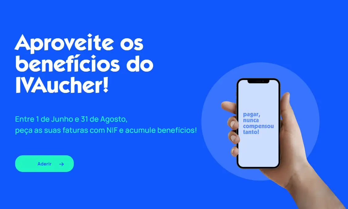 Já pode inscrever-se para utilizar o saldo do IVAucher (Passo a passo)