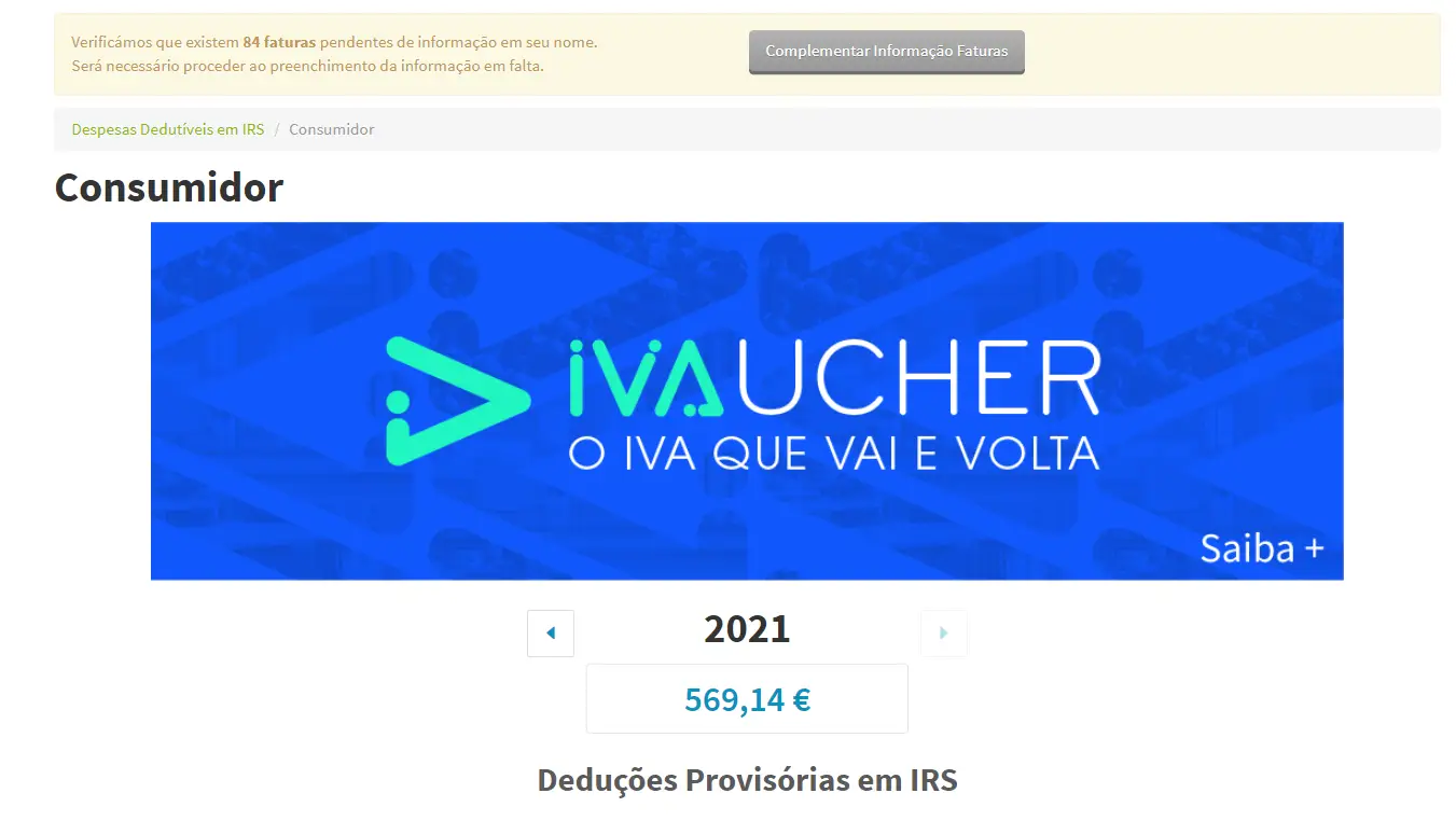 Contribuintes com atividade aberta podem validar faturas para IVAucher até hoje