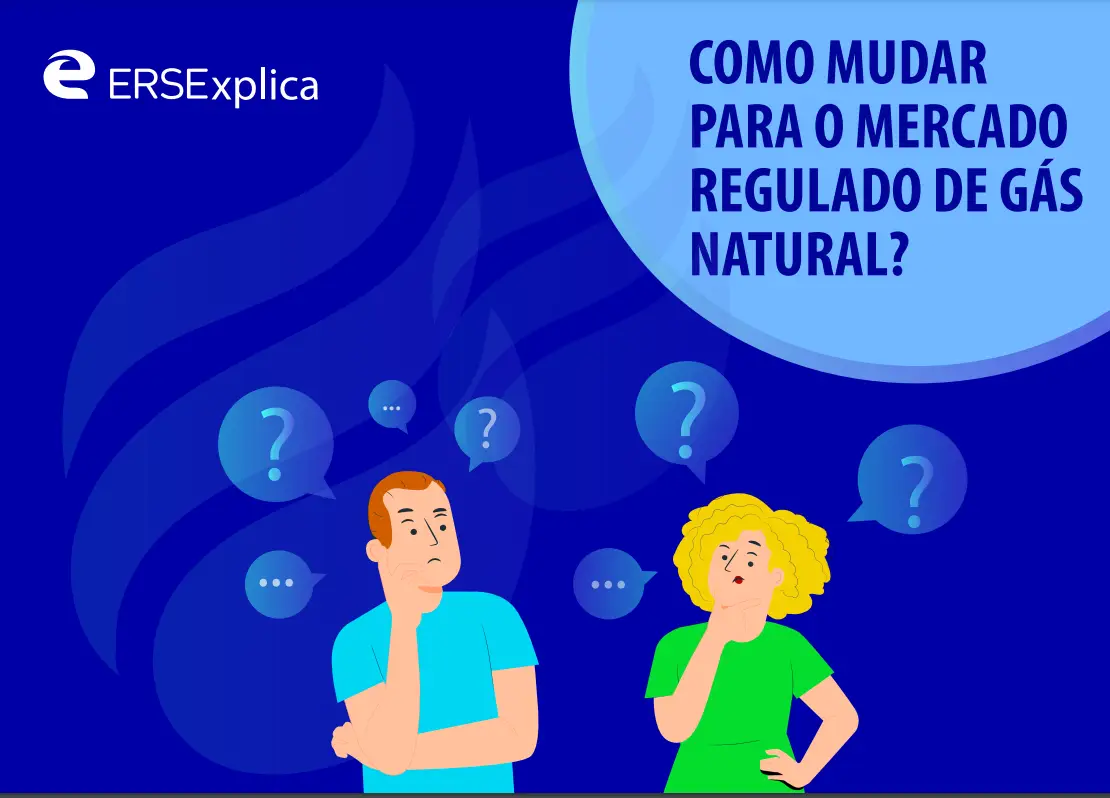 GÁS NATURAL | Preços e links para mudar para o mercado regulado na página da ERSE