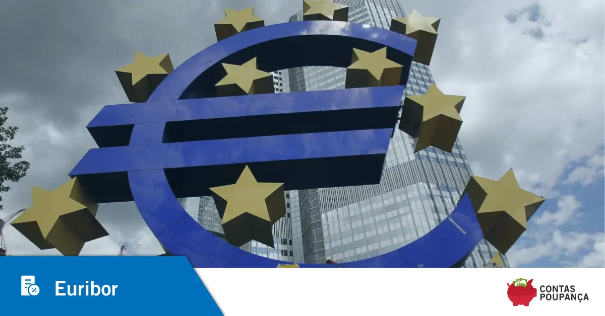 EURIBOR HOJE | Taxas sobem a 3 e 12 meses e baixam a 6 meses