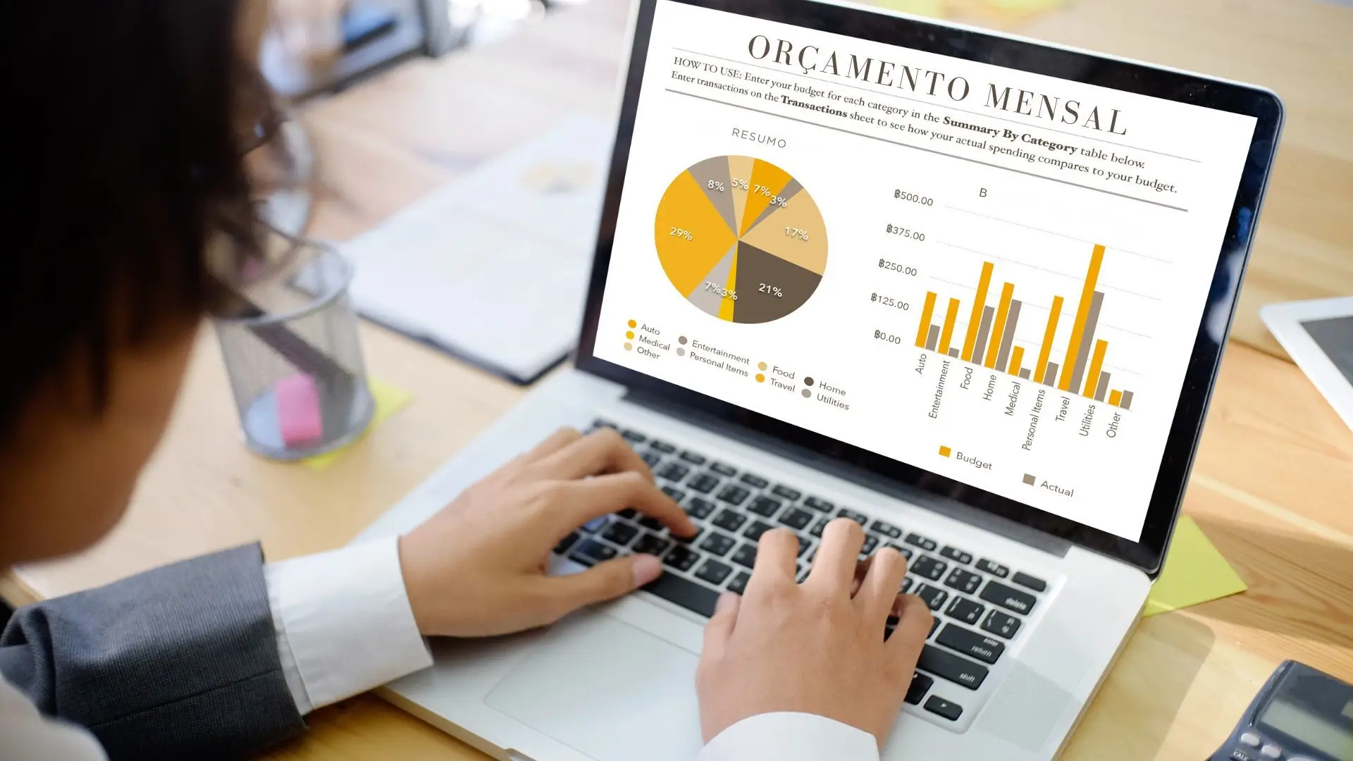 Exemplos reais de Orçamento mensal (Excel) para pôr as suas contas em ordem