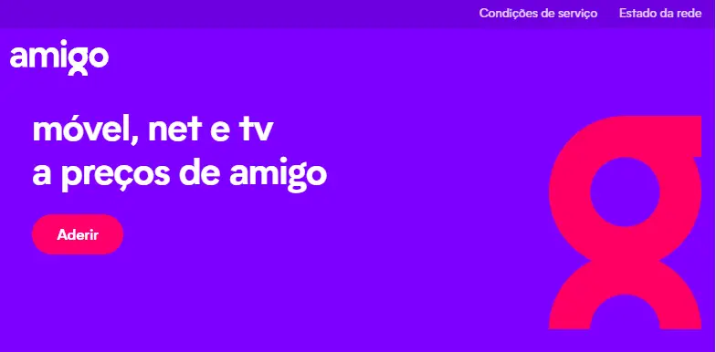 Marca "Amigo" da Vodafone baixa preços e lança TV para concorrer com a DIGI