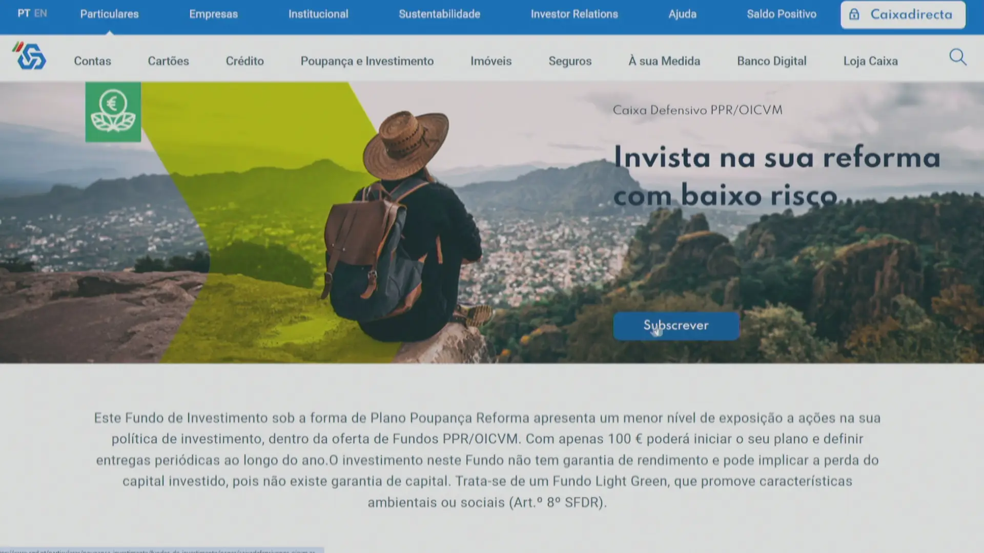 VÍDEO - Pode resgatar o seu PPR sem penalização só até ao fim do ano