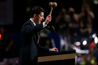 Presidente do Congresso Paul Ryan encerra a Convenção do Partido republicano, em Cleveland