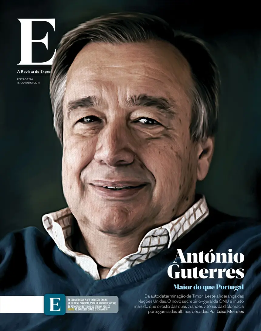 Expresso | António Guterres, na Revista E