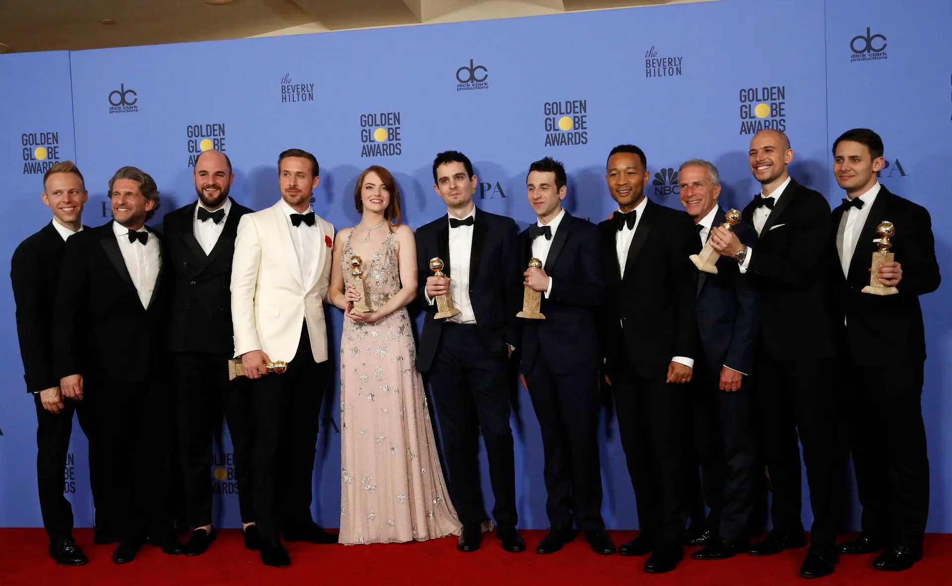 Filme “La La Land” vence sete prémios nos Globos de Ouro