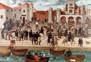 O quadro “Chafariz D’El Rei” surgiu  à venda, em Lisboa e em Madrid, no final da década de 1990. Seria adquirido por Joe Berardo