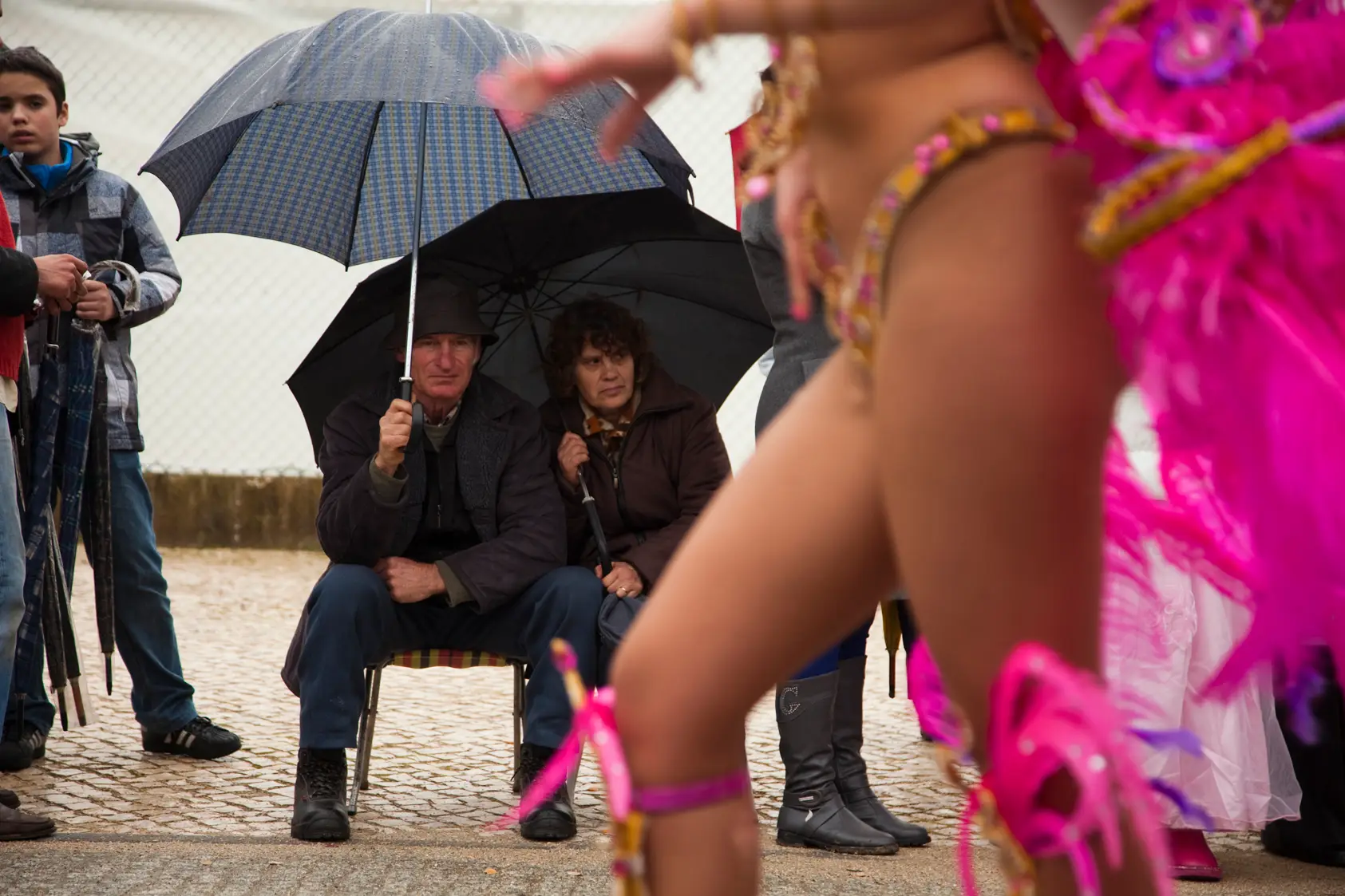 Carnaval molhado e com descida da temperatura  
