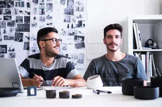 Renato Costa e Daniel Pera são os designers por trás do projeto Bisarro, em Vila Real