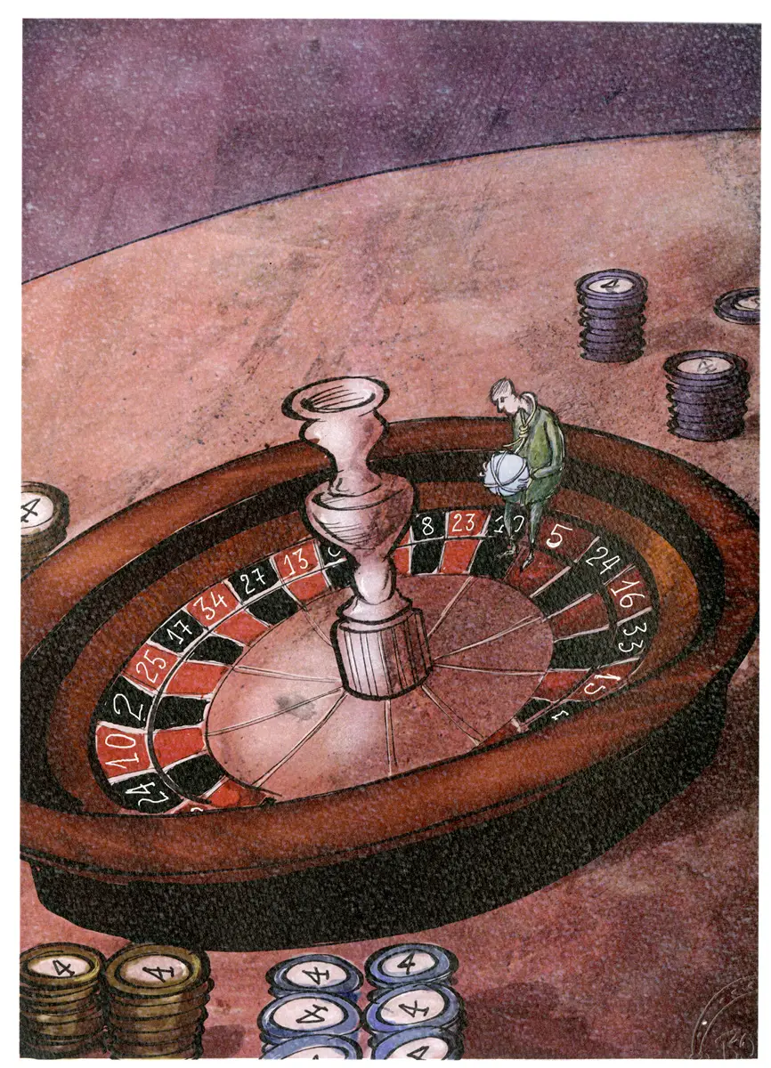 Compulsive Gambling, Xavier Bonilla