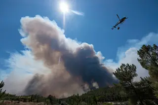 Fogo na Sertã já levou à retirada de 158 pessoas de casa