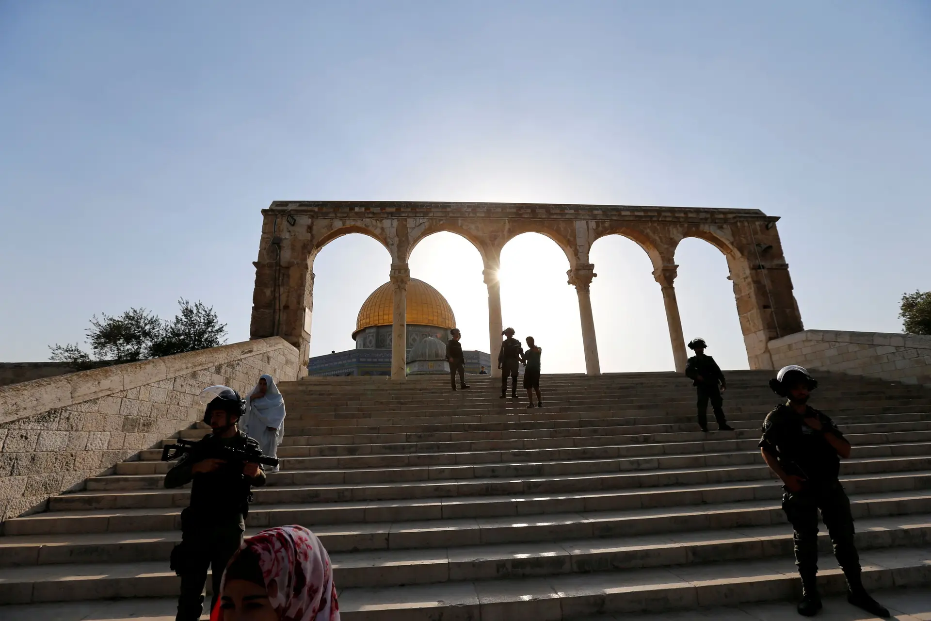 Israel impede entrada na Esplanada das Mesquitas a homens com menos de 50 anos