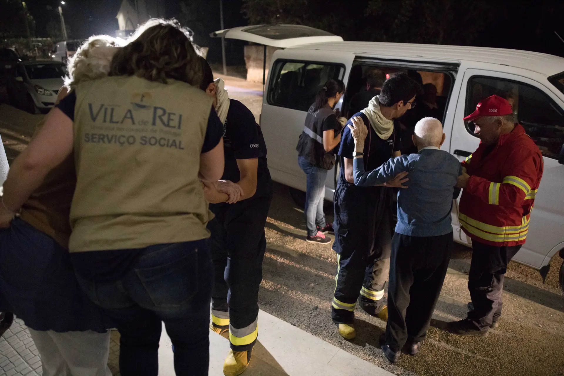 112 deslocados devido ao incêndio de Vila de Rei